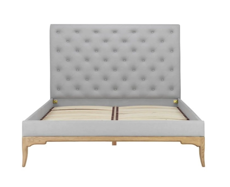 Willis & Gambier Toulon Grey Upholstered Bed Frame